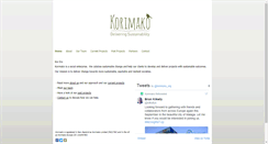 Desktop Screenshot of korimako.org